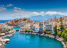 Agios Nikolaos town Crete